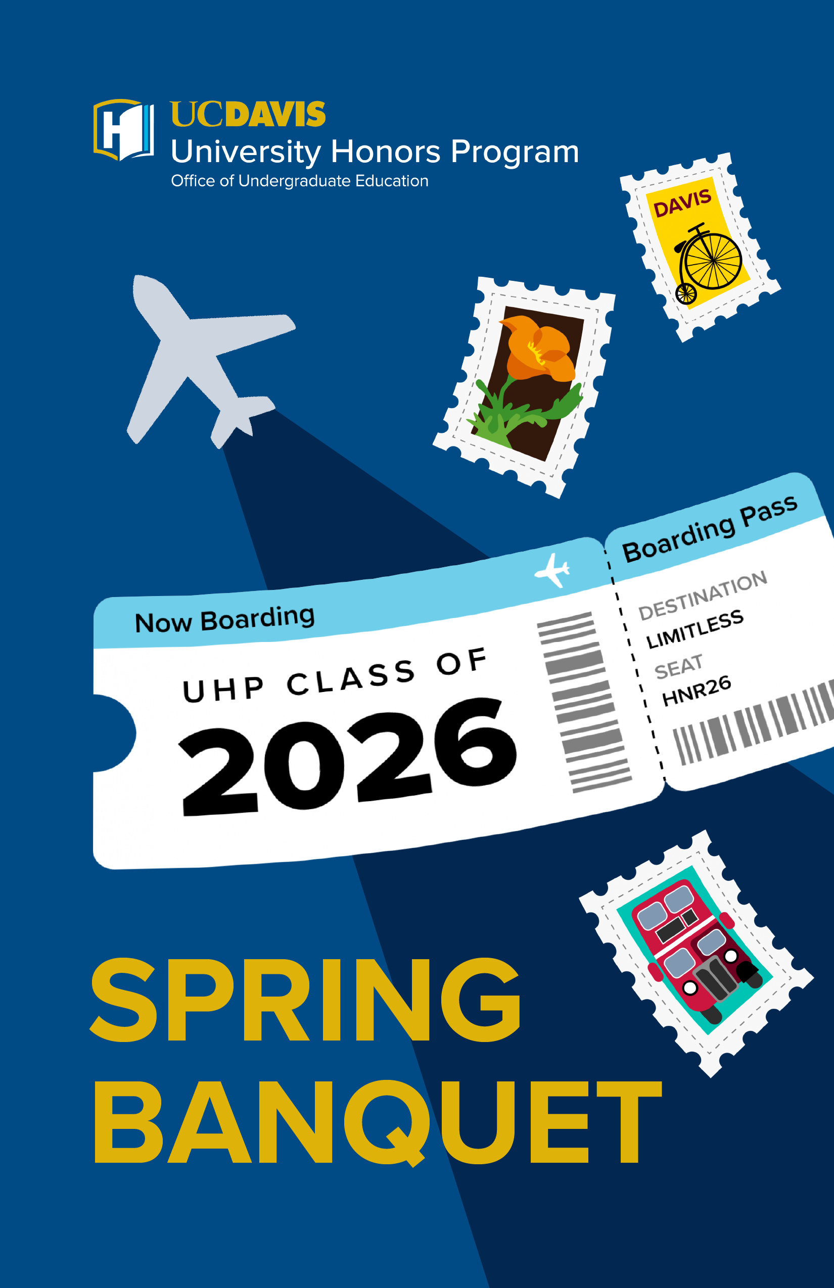 Cover for 2026 Spring Banquet program