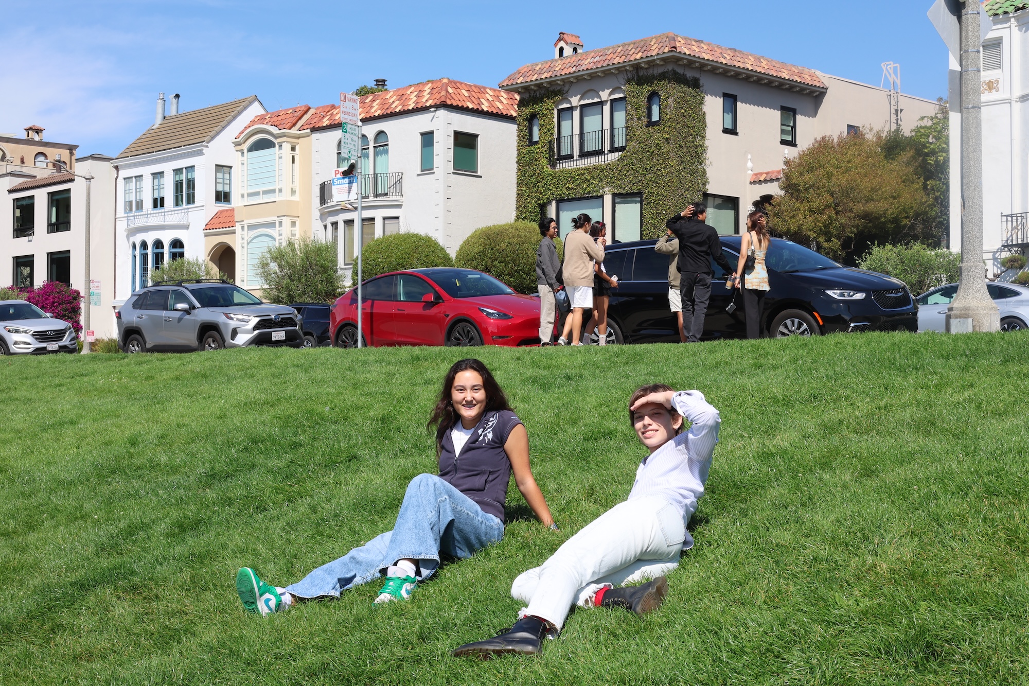 Audie and KG at the Palace of Fine Arts