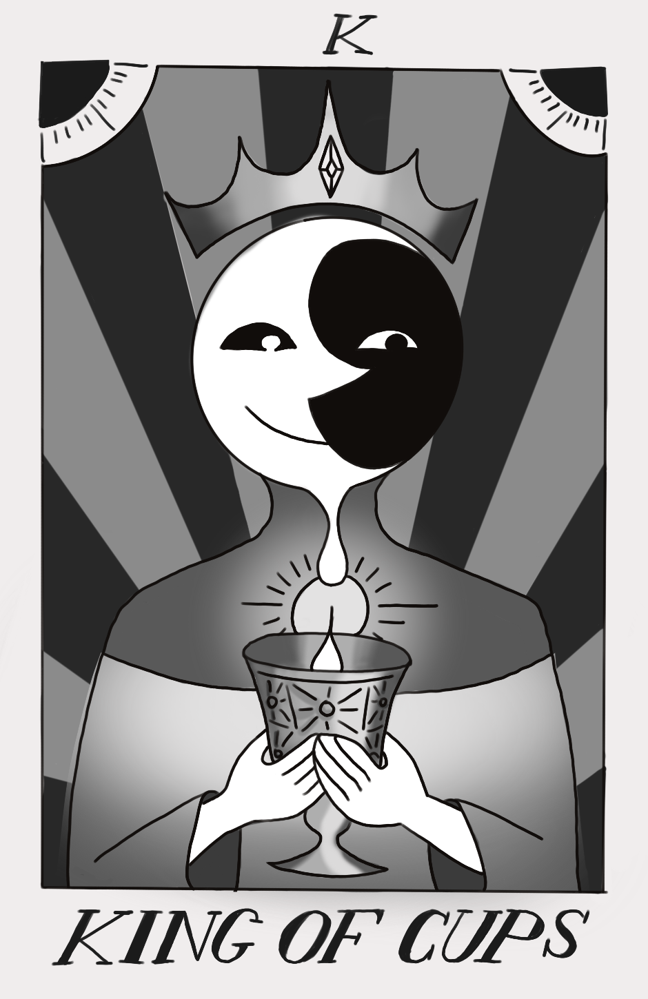 King of Cups Tarot Card