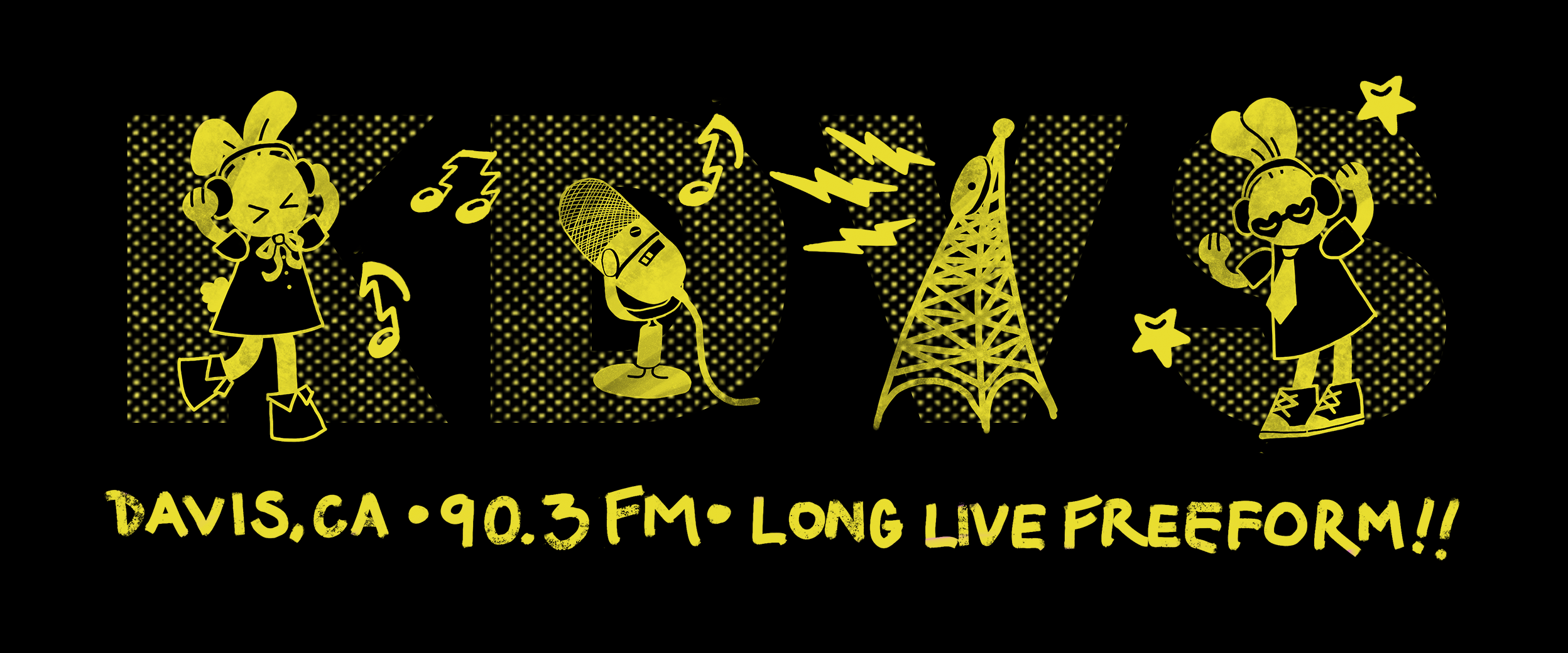 Radio Bunnies Merch Design