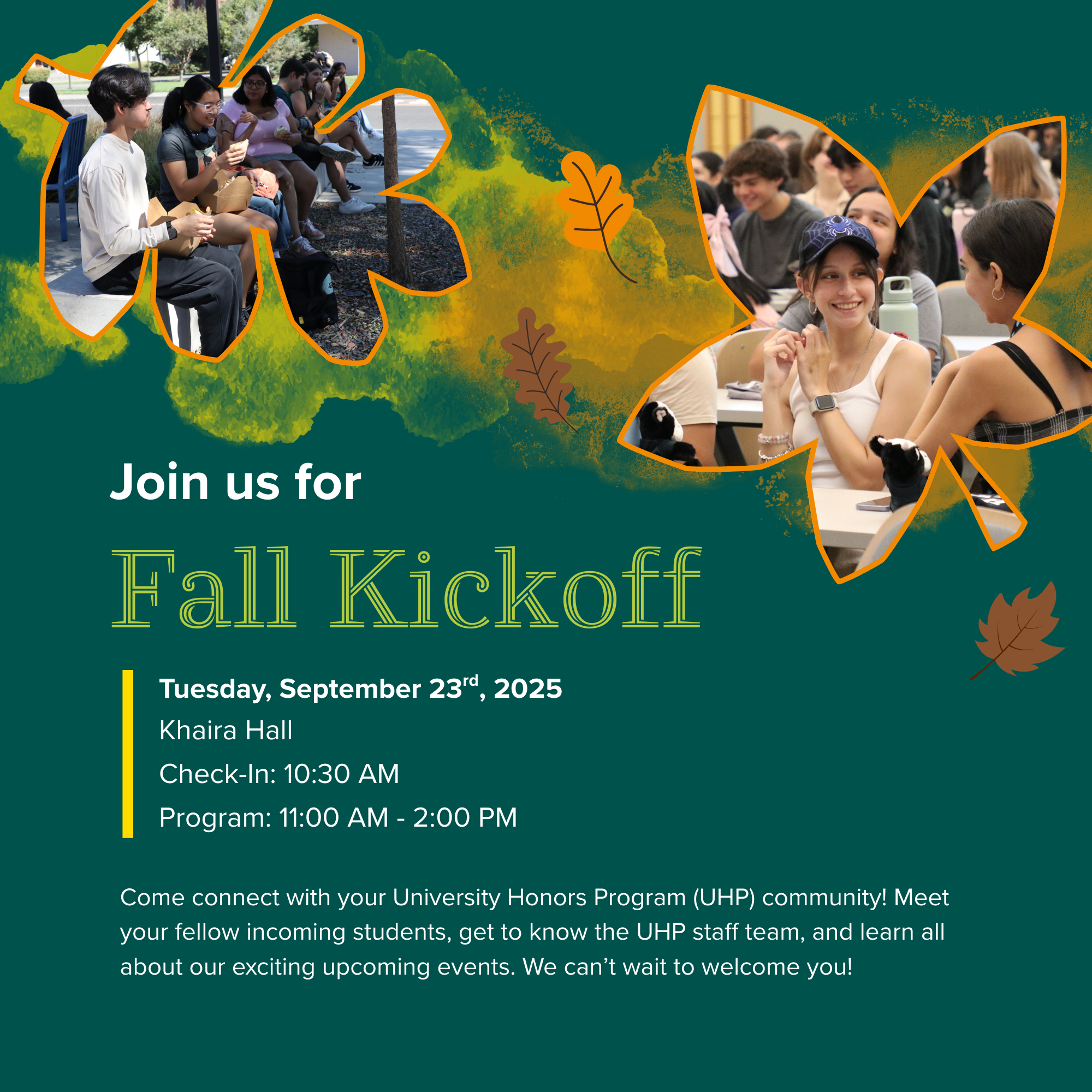 Fall Kickoff Instagram Promotion