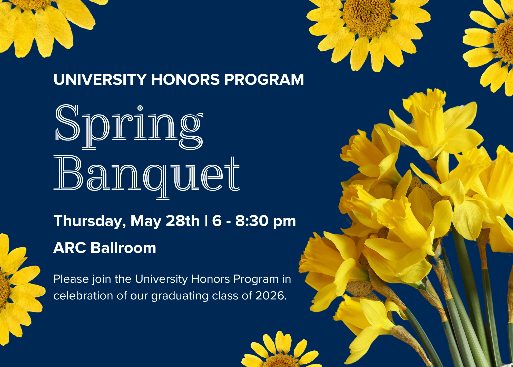 2024 Spring Banquet Invitation